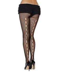 Spirit Halloween Seamless Rhinestone Tights