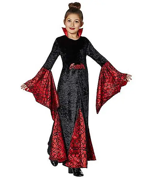 Spirit Halloween Kids Gothic Vampira Costume 3 Spirit Halloween Kids Gothic Vampira Costume
