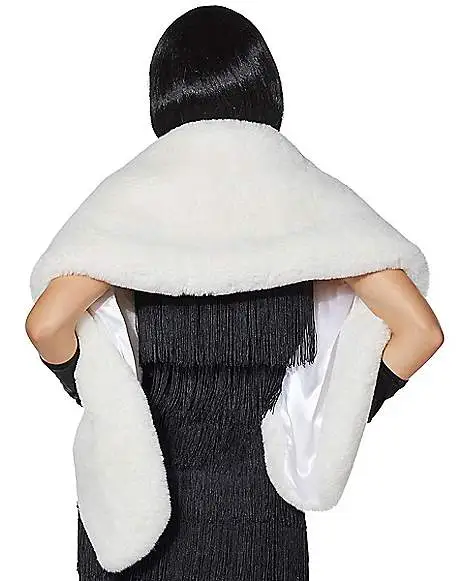 Spirit Halloween Faux Fur Stole 4 Spirit Halloween Faux Fur Stole - Image 2