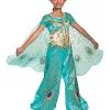 Spirit Halloween Toddler Jasmine Costume Deluxe - Aladdin Live Action -Halloween Clothing Theme Store 01432277 a