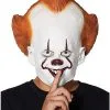 Spirit Halloween Pennywise The Clown Full Mask - It -Halloween Clothing Theme Store 01432962 a