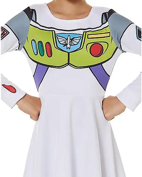 Spirit Halloween Kids Buzz Lightyear Dress Costume - Toy Story 6 Spirit Halloween Kids Buzz Lightyear Dress Costume - Toy Story - Image 4