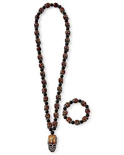 Spirit Halloween Witch Doctor Jewelry Set