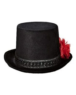 Spirit Halloween Sugar Skull Top Hat -Halloween Clothing Theme Store 01433754 c