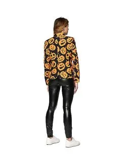 Spirit Halloween Adult Women's Pumpkin Jacket -Halloween Clothing Theme Store 01434513 c