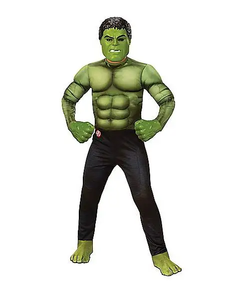 Spirit Halloween Kids Hulk Costume - Avengers: Endgame 3 Spirit Halloween Kids Hulk Costume - Avengers: Endgame