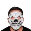 Spirit Halloween Skeleton Half Mask -Halloween Clothing Theme Store 01435700 a