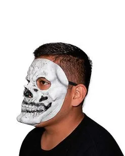 Spirit Halloween Skeleton Half Mask -Halloween Clothing Theme Store 01435700 d