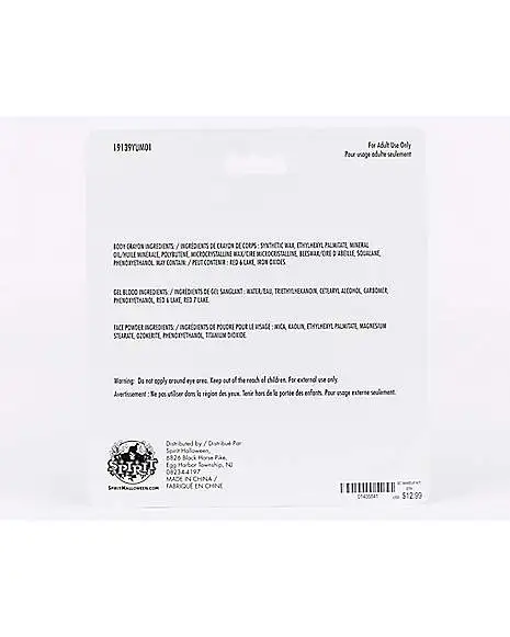 Spirit Halloween Scary Clown Makeup Kit 4 Spirit Halloween Scary Clown Makeup Kit - Image 2