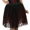 Spirit Halloween Victorian Vampire Layered Skirt -Halloween Clothing Theme Store 01436005 a
