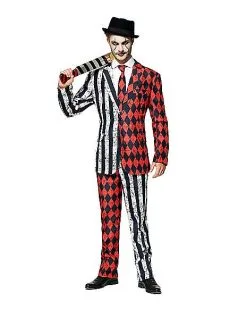 Spirit Halloween Adult Twisted Circus Suit -Halloween Clothing Theme Store 01438662 b