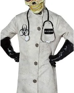 Spirit Halloween Kids Dr. D. Ranged Costume -Halloween Clothing Theme Store 01439421 c