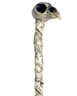 Spirit Halloween Witch Doctor Crow Staff -Halloween Clothing Theme Store 01440312 b