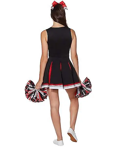 Spirit Halloween Adult Cheerleader Costume 4 Spirit Halloween Adult Cheerleader Costume - Image 2