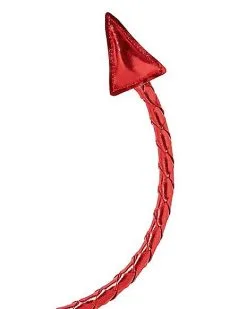 Spirit Halloween Red Devil Tail Whip -Halloween Clothing Theme Store 01441666 c