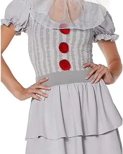 Spirit Halloween Adult Pennywise Dress Costume - It: Chapter Two 9 Spirit Halloween Adult Pennywise Dress Costume - It: Chapter Two -Halloween Clothing Theme Store 01442730 d