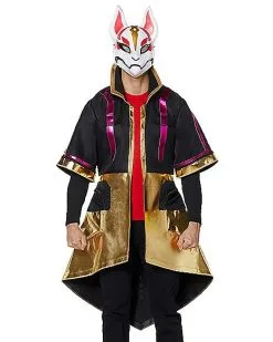 Spirit Halloween Adult Drift Coat - Fortnite -Halloween Clothing Theme Store 01444603 c