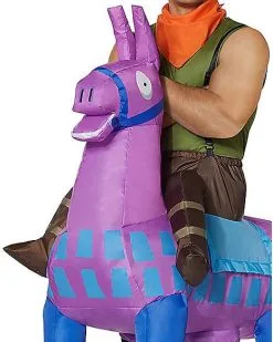Spirit Halloween Adult Giddy Up Inflatable Costume - Fortnite 5 Spirit Halloween Adult Giddy Up Inflatable Costume - Fortnite -Halloween Clothing Theme Store 01444686 b