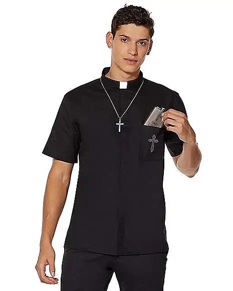 Spirit Halloween Priest Costume Kit 4 Spirit Halloween Priest Costume Kit - Image 2