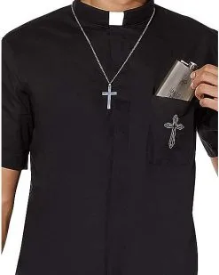 Spirit Halloween Priest Costume Kit 9 Spirit Halloween Priest Costume Kit -Halloween Clothing Theme Store 01445113 d
