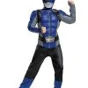 Spirit Halloween Kids Blue Beast Morphers Ranger Costume - Power Rangers -Halloween Clothing Theme Store 01447390 a