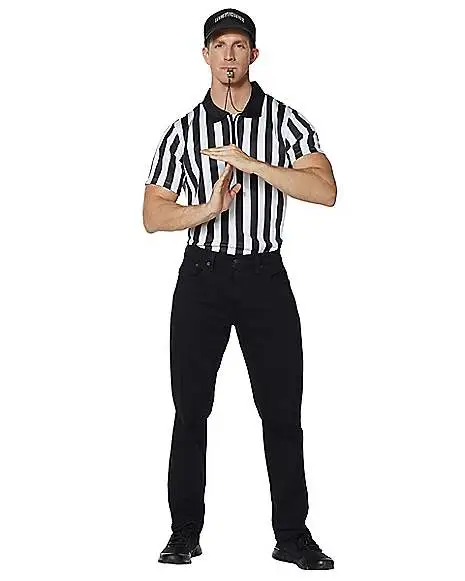 Spirit Halloween Referee Costume Kit 3 Spirit Halloween Referee Costume Kit