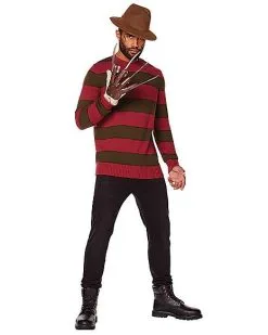 Spirit Halloween Freddy Krueger Sweater - A Nightmare On Elm Street