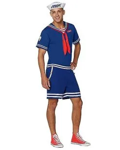 Spirit Halloween Adult Steve Scoops Ahoy Costume - Stranger Things
