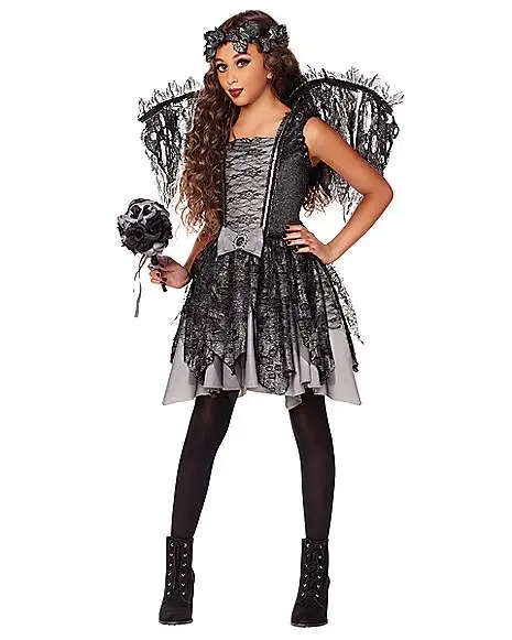 Spirit Halloween Kids Fallen Angel Costume 3 Spirit Halloween Kids Fallen Angel Costume