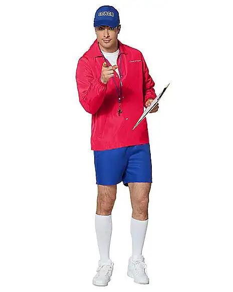 Spirit Halloween Adult Sports Coach Costume 3 Spirit Halloween Adult Sports Coach Costume