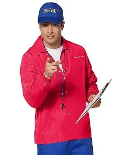 Spirit Halloween Adult Sports Coach Costume 8 Spirit Halloween Adult Sports Coach Costume -Halloween Clothing Theme Store 01451871 c