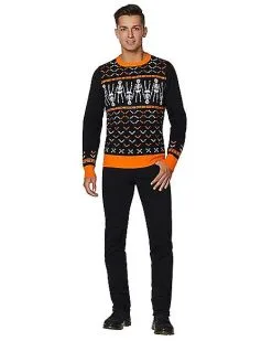 Spirit Halloween Adult Halloween Sweater -Halloween Clothing Theme Store 01457803 d