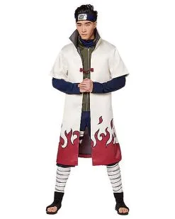 Spirit Halloween Adult Male Naruto Hokage Robe - Naruto Shippuden