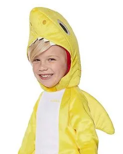 Spirit Halloween Toddler Baby Shark Jumpsuit Costume -Halloween Clothing Theme Store 01459874 c
