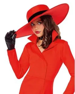 Spirit Halloween Kids Carmen Sandiego Costume -Halloween Clothing Theme Store 01461169 c