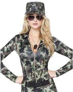 Spirit Halloween Adult Camo Catsuit Costume -Halloween Clothing Theme Store 01464775 c