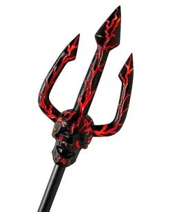 Spirit Halloween Smoldering Pitchfork -Halloween Clothing Theme Store 01466614 c