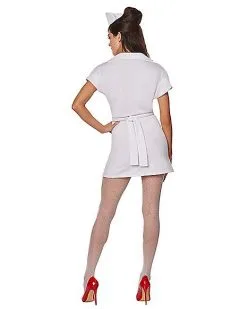 Spirit Halloween Adult Classic Nurse Costume -Halloween Clothing Theme Store 01466630 c