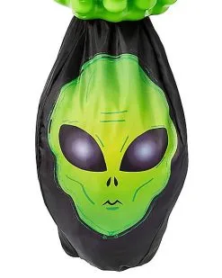Spirit Halloween Alien Loot And Scoop Treat Bag -Halloween Clothing Theme Store 01466770 c