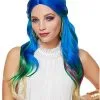 Spirit Halloween Multi-Color Curly Wig -Halloween Clothing Theme Store 01467703 a