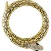 Spirit Halloween Goldtone Roman Snake Cuff 2 Spirit Halloween Goldtone Roman Snake Cuff -Halloween Clothing Theme Store 01468677 a