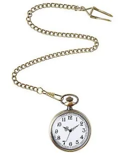 Spirit Halloween 1920s Pocket Watch -Halloween Clothing Theme Store 01468859 c