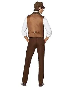 Spirit Halloween Dapper Gentleman '20s Costume Kit 7 Spirit Halloween Dapper Gentleman '20s Costume Kit -Halloween Clothing Theme Store 01469444 b