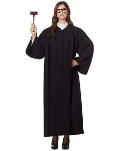 Spirit Halloween Adult Judge Robe Costume -Halloween Clothing Theme Store 01469659 c