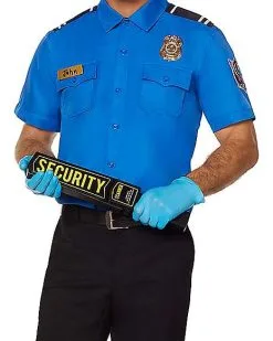 Spirit Halloween Adult Airport Security Costume -Halloween Clothing Theme Store 01469683 c