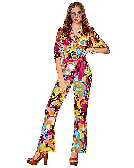 Spirit Halloween Adult Psychedelic '60s Costume 3 Spirit Halloween Adult Psychedelic '60s Costume