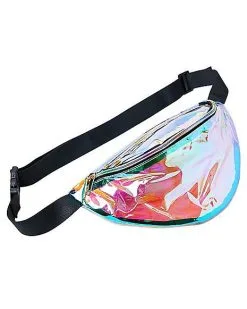 Spirit Halloween '80s Iridescent Fanny Pack -Halloween Clothing Theme Store 01470830 c