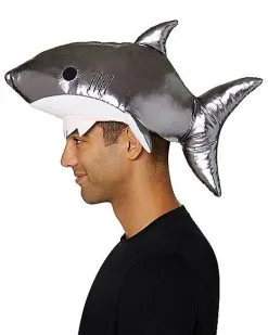 Spirit Halloween Shark Hat -Halloween Clothing Theme Store 01472323 c
