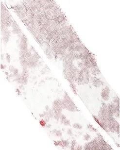 Spirit Halloween Bloody Horror Gauze -Halloween Clothing Theme Store 01472893 d