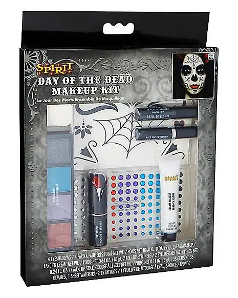 Spirit Halloween Day Of The Dead Makeup Kit 4 Spirit Halloween Day Of The Dead Makeup Kit - Image 2
